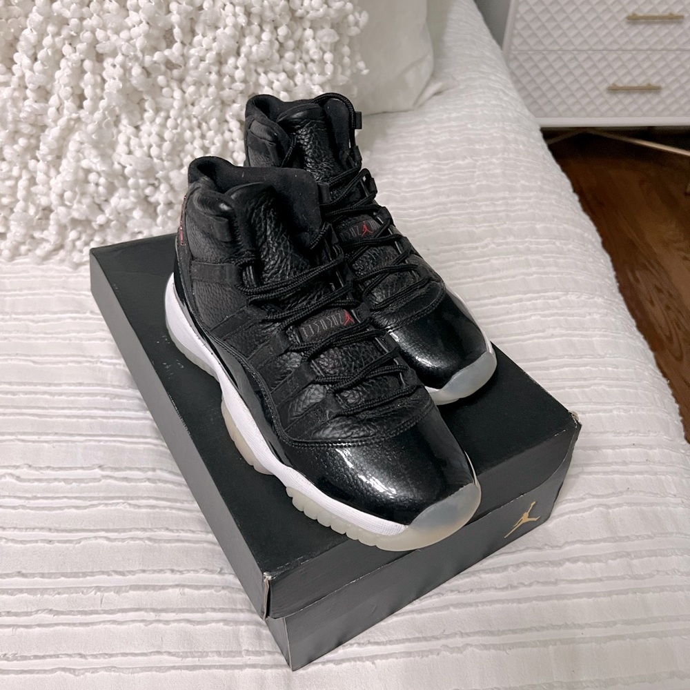 AUTHENTIC Air Jordan 11 GS 72-11. Size 4.5. NEW!